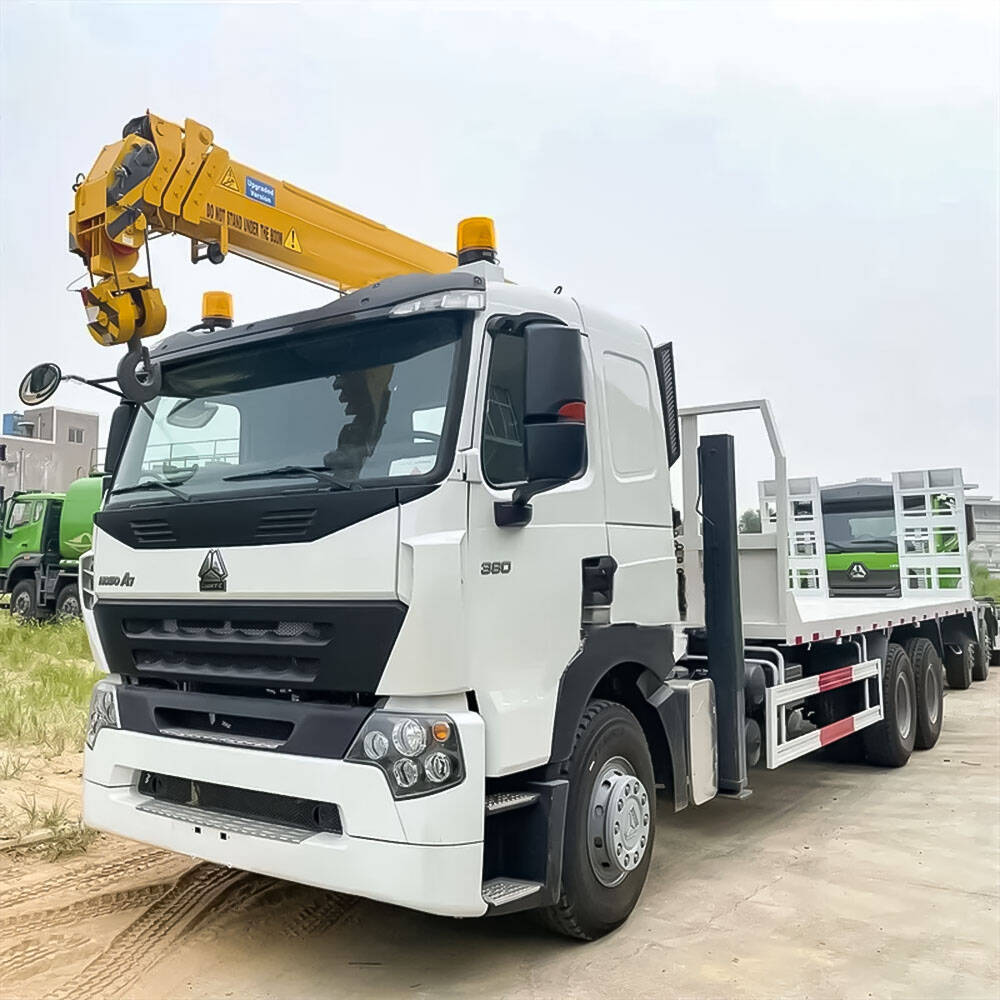 Howo A7 380HP 6×4 Grue mobile sur camion lourd