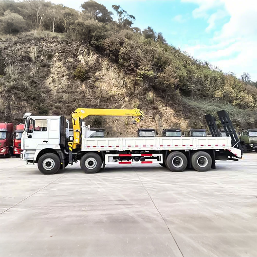 Grue embarquée Shacman F3000 8×4