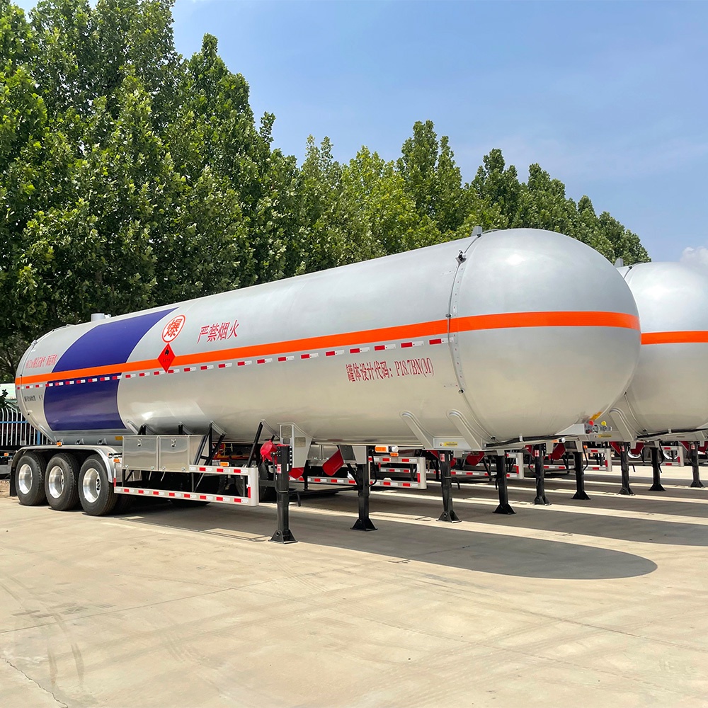 3 essieux 60,72 m³ Citerne semi-remorque LPG pressurisée