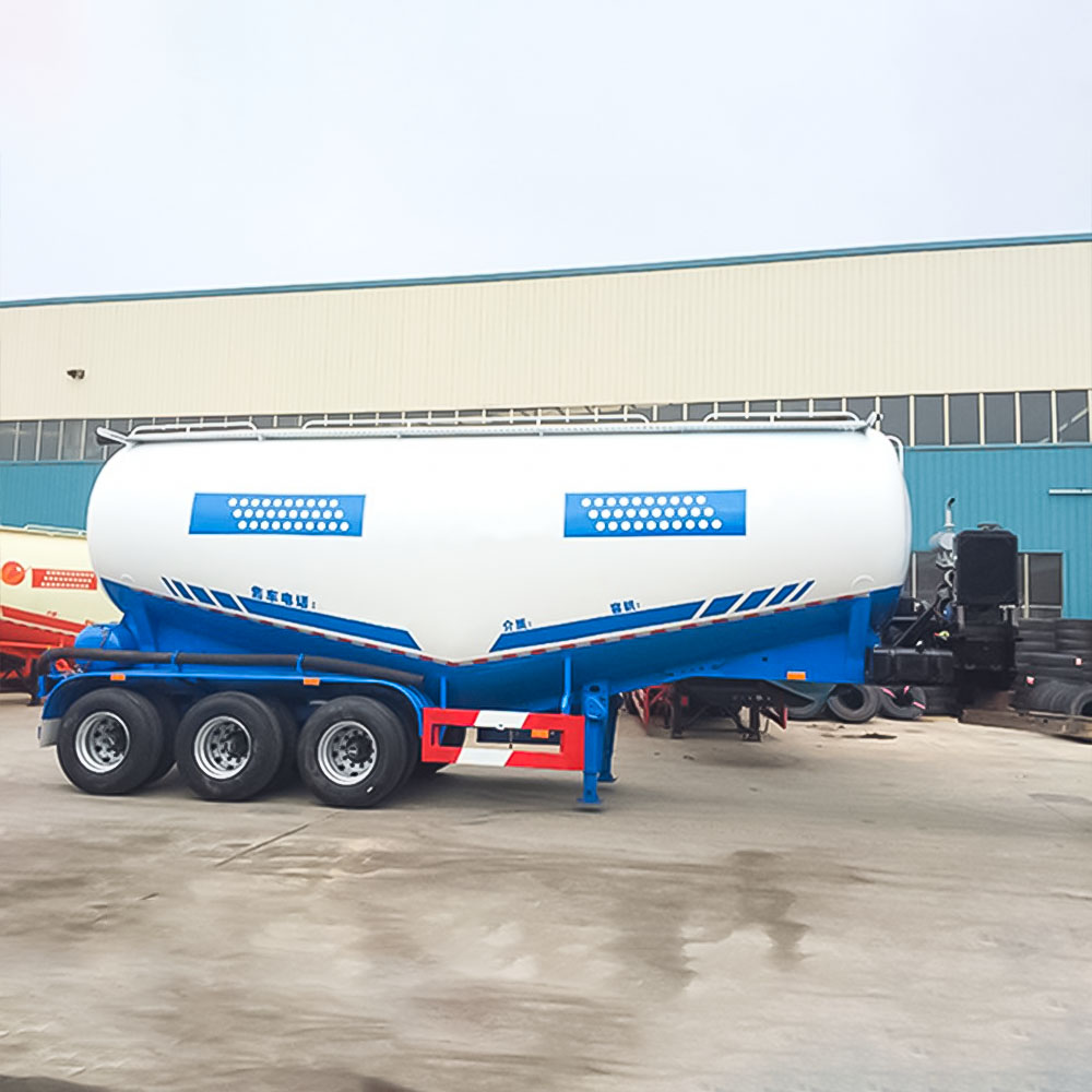 Remorque-citerne pour ciment en vrac 40T lourde