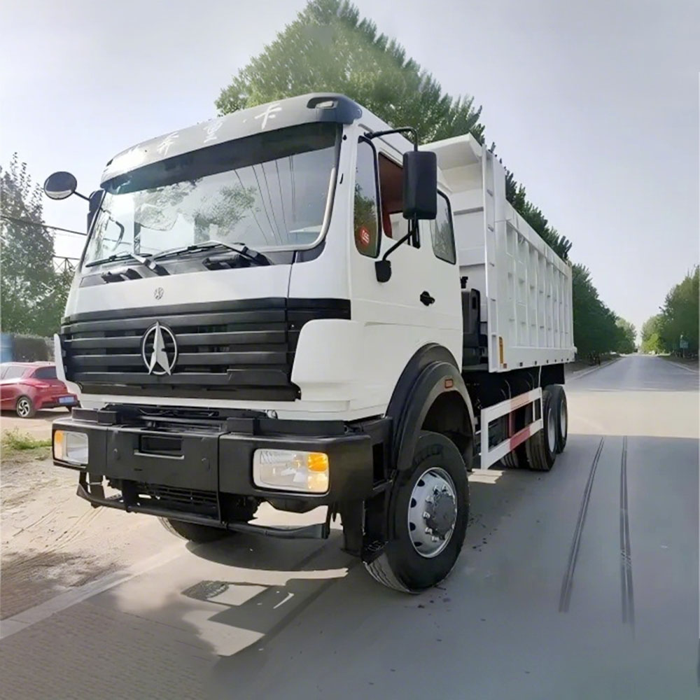 Camion benne BEIBEN 340HP 6×4 pour travaux publics