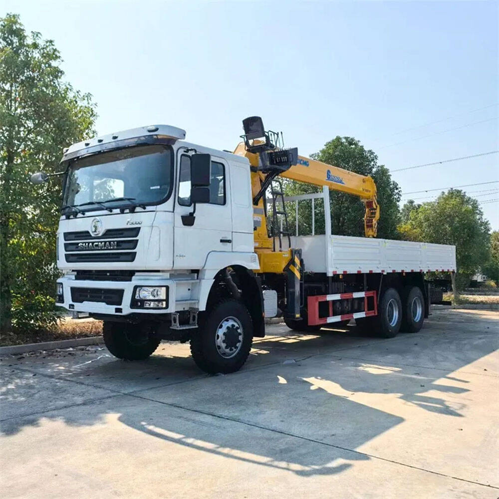 Shacman F3000 6×4 Caminhão Guindaste Pesado