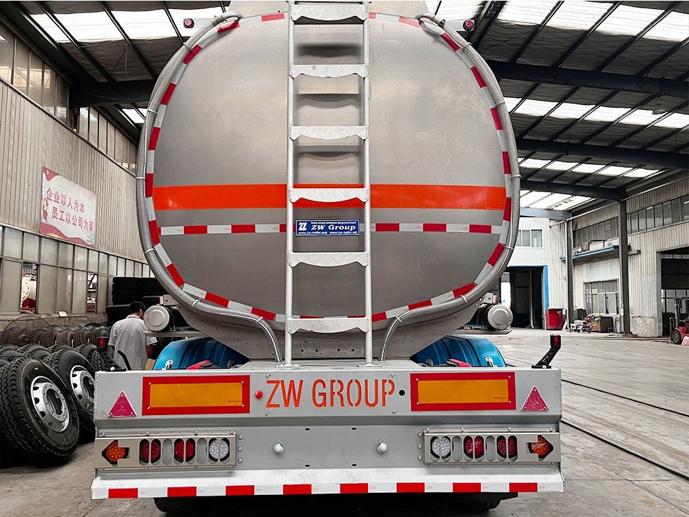Semi-reboque Tanque de Combustível de Aço Carbono 3 Eixos 42.000L