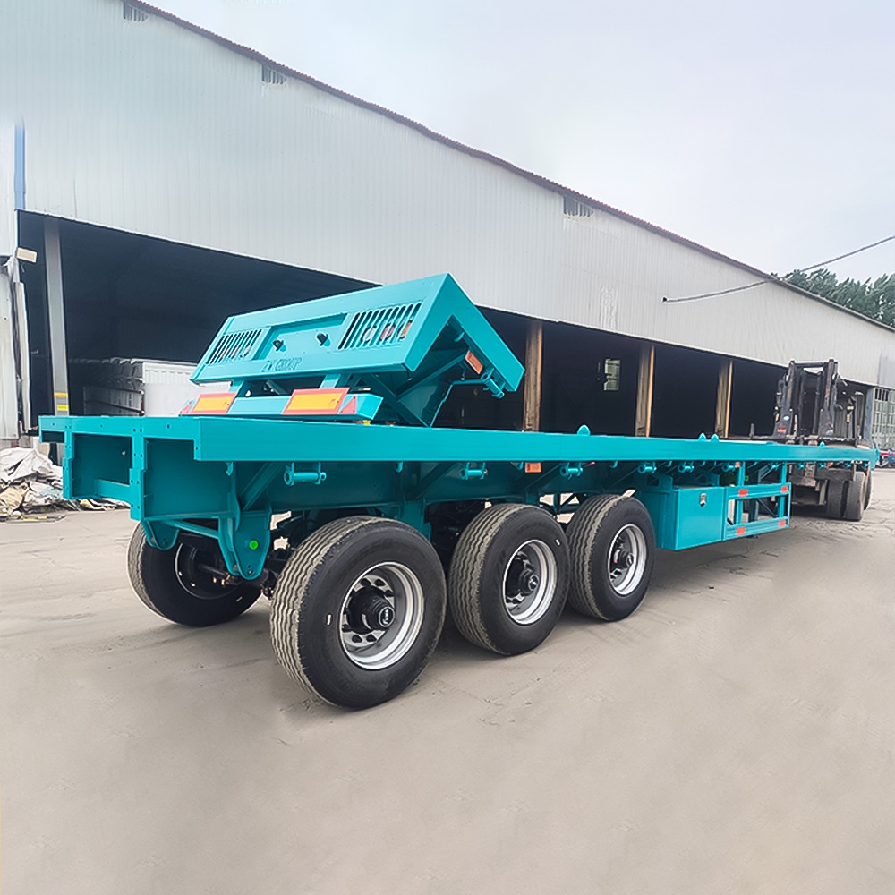 Reboque Plataforma 3 Eixos 40FT para Transporte de Contêineres