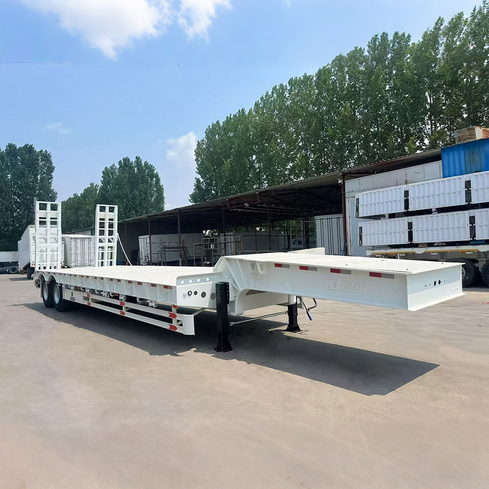 Semi-reboque Lowbed de 2 Eixos 40 Toneladas