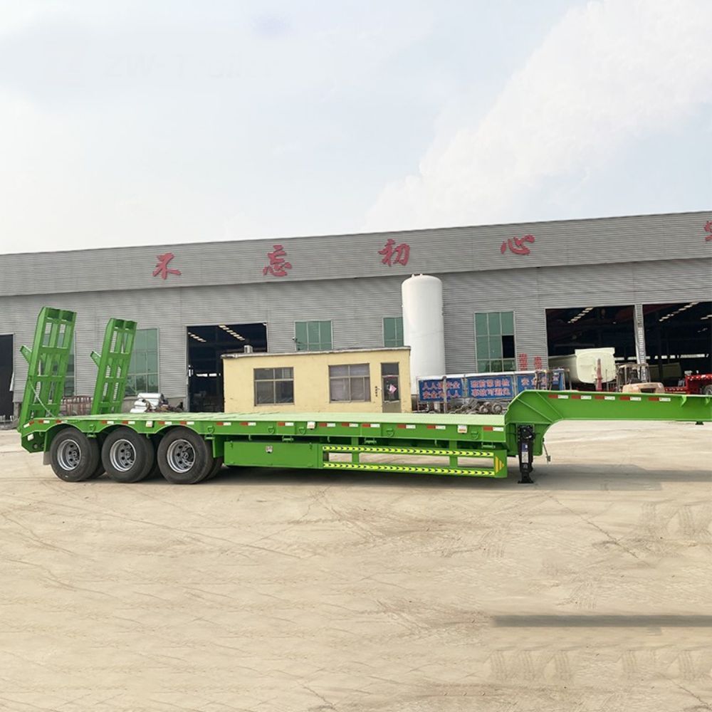 Semi-reboque Lowbed de 3 Eixos 60 Toneladas