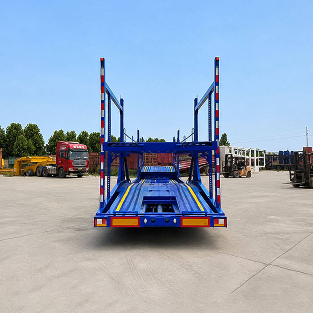 Semirreboque Porta-Carros de 2 Eixos para 8 Unidades