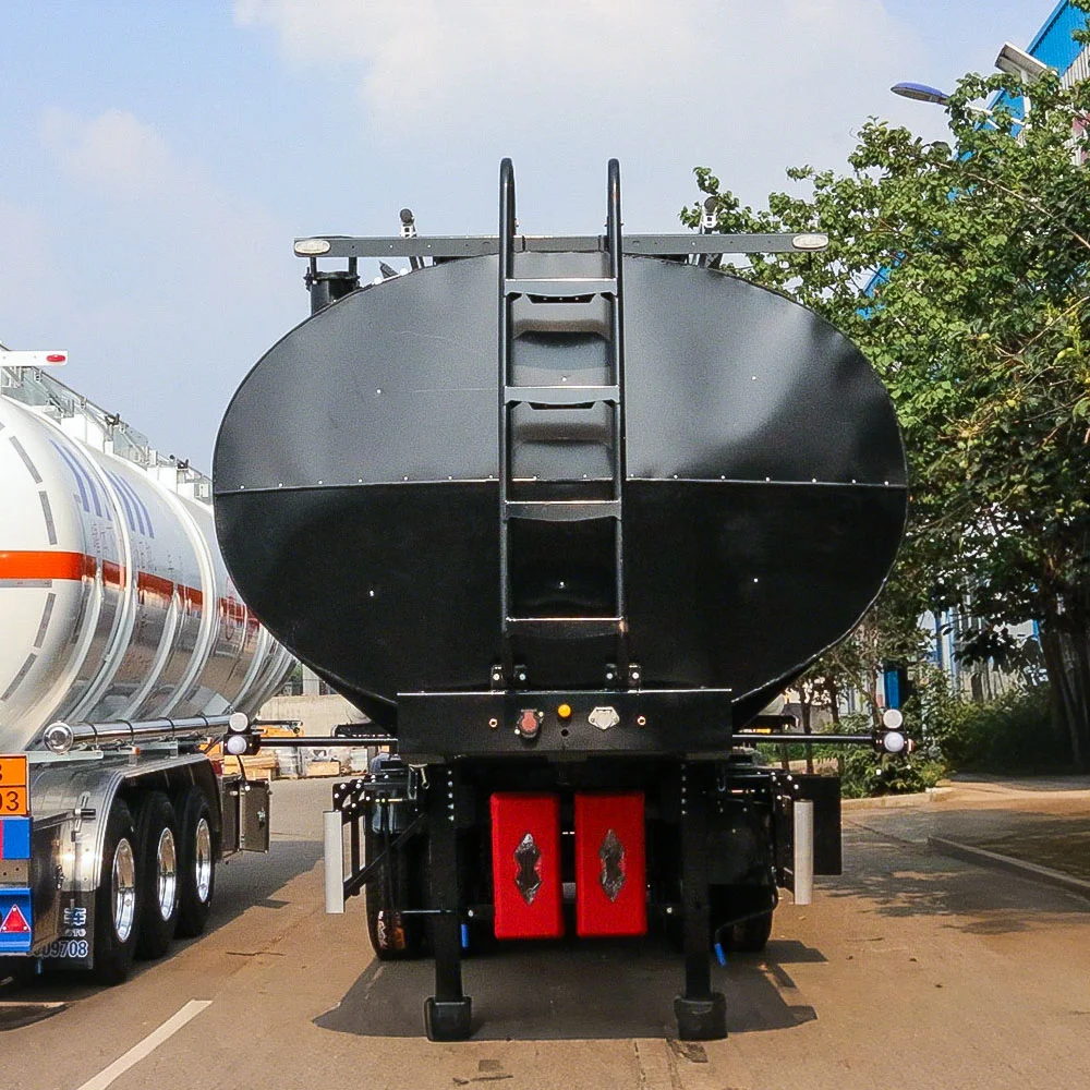 Remolque de transporte de asfalto caliente de 3 ejes