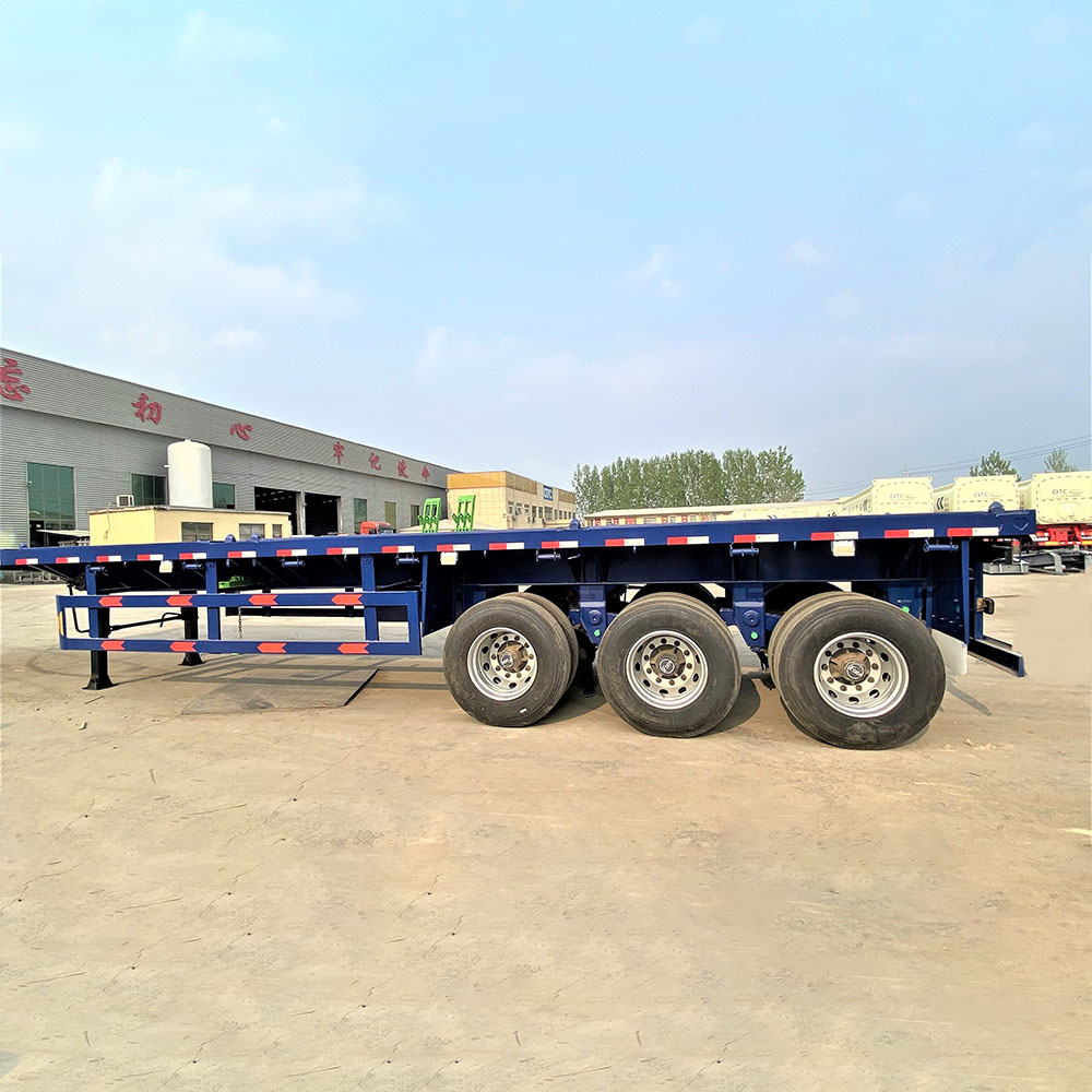 Remolque Plataforma de 3 Ejes 53FT para Transporte Logístico