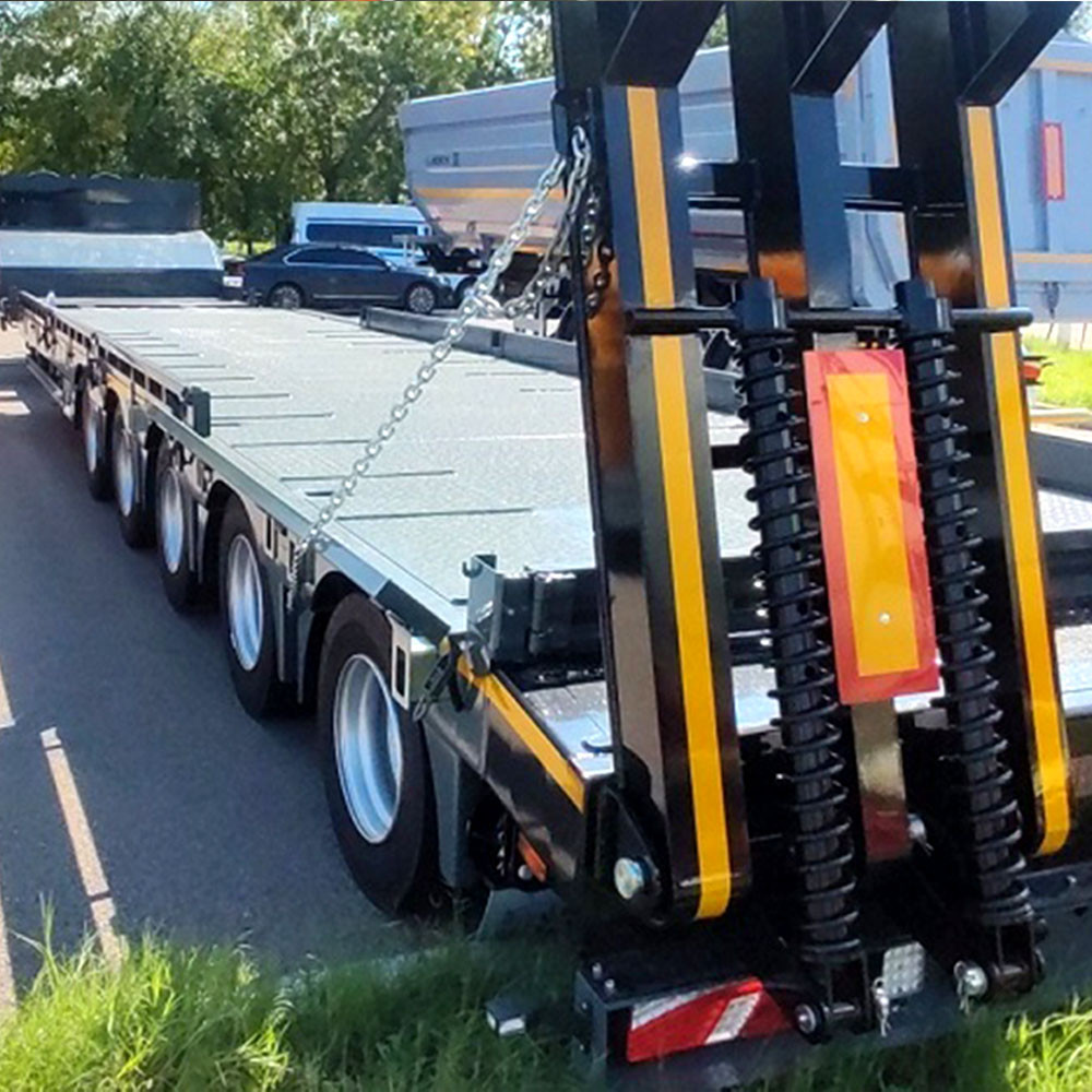 Semi Remolque Bajero Extensible de 5 Ejes