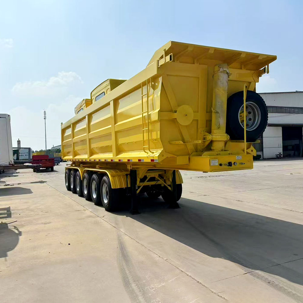 Semi Remolque Volquete de 6 Ejes para Material a Granel