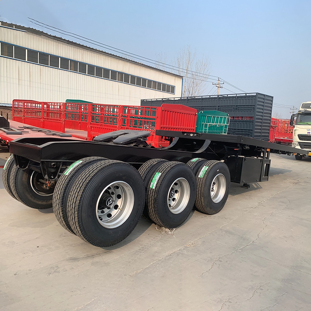 Remolque Plataforma Larga Superlink de 3 Ejes 60T
