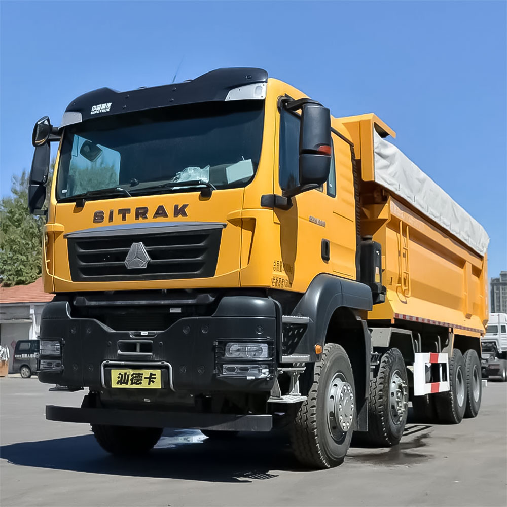 SITRAK G7W 8×4 Camión Volquete de Ingeniería
