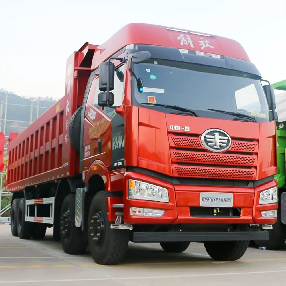 FAW J6P 8×4 500HP Camión Volquete