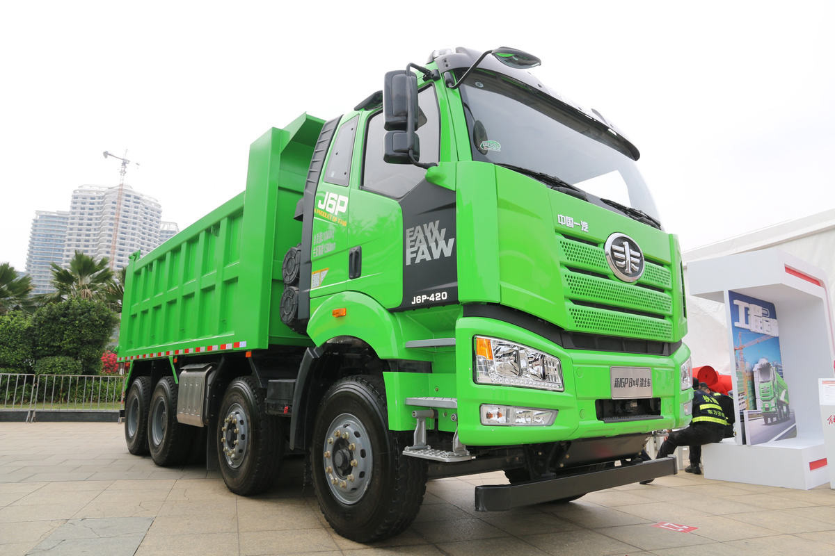 Camión volquete FAW J6P 8×4 420HP