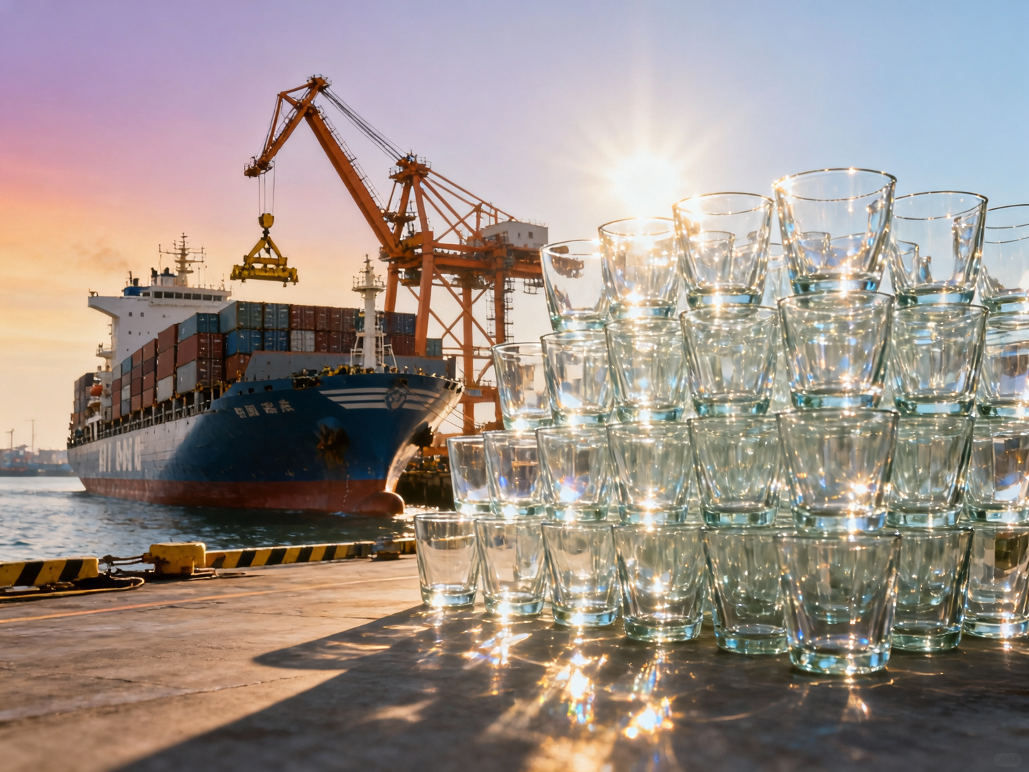 China's Major Glass Export Ports See Rising Freight Rates: Impacts and Strategies