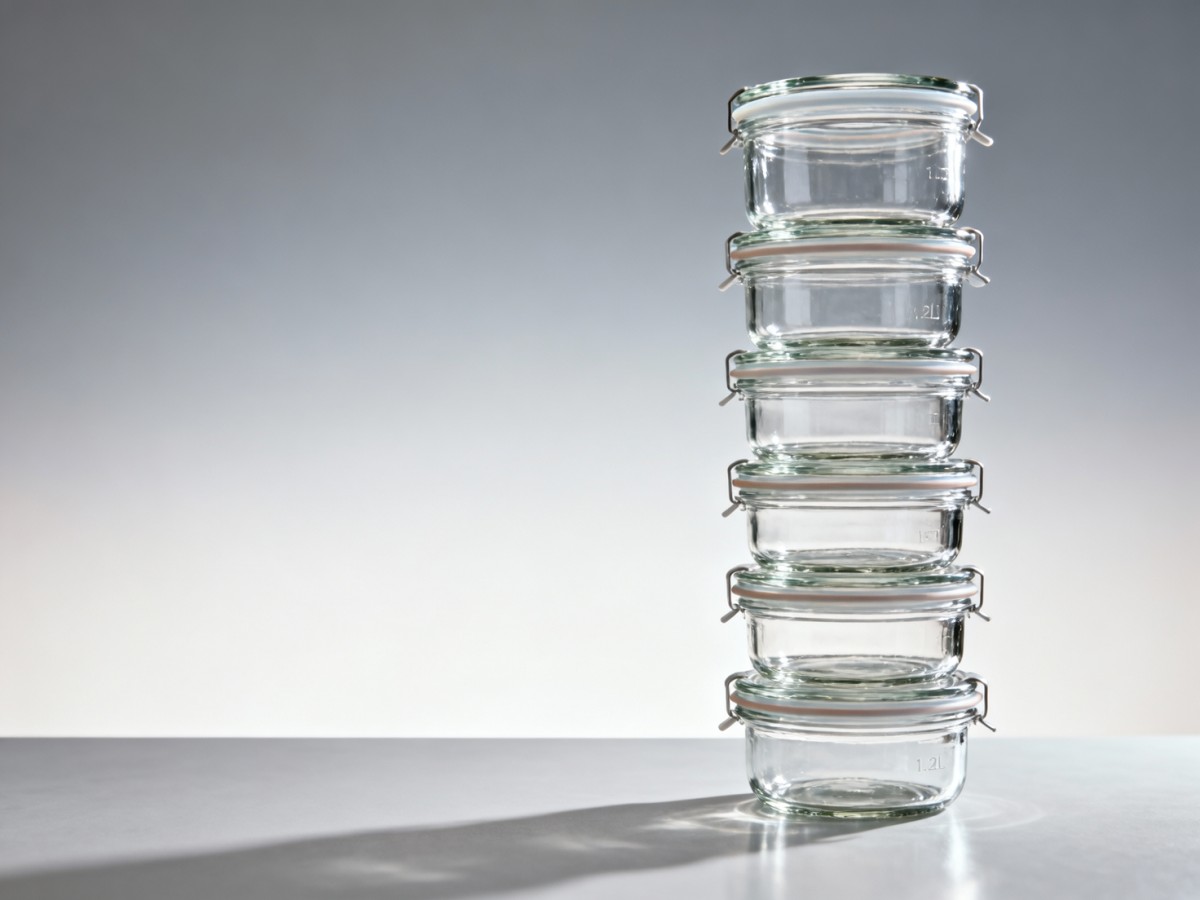 Stackable glass storage containers: The stacking height limit no supplier tells you upfront