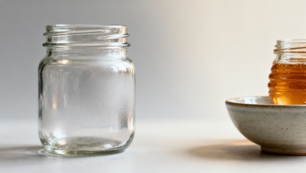 Glass candy jars developing fine haze after repeated hand-washing: Is it detergent residue or etching?