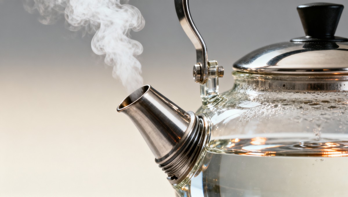Glass tea servers leaking steam from spout joints—seal geometry or expansion coefficient mismatch?