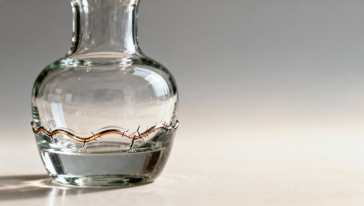 Glass centerpiece vases developing micro-fractures around base welds—annealing duration or joint design?
