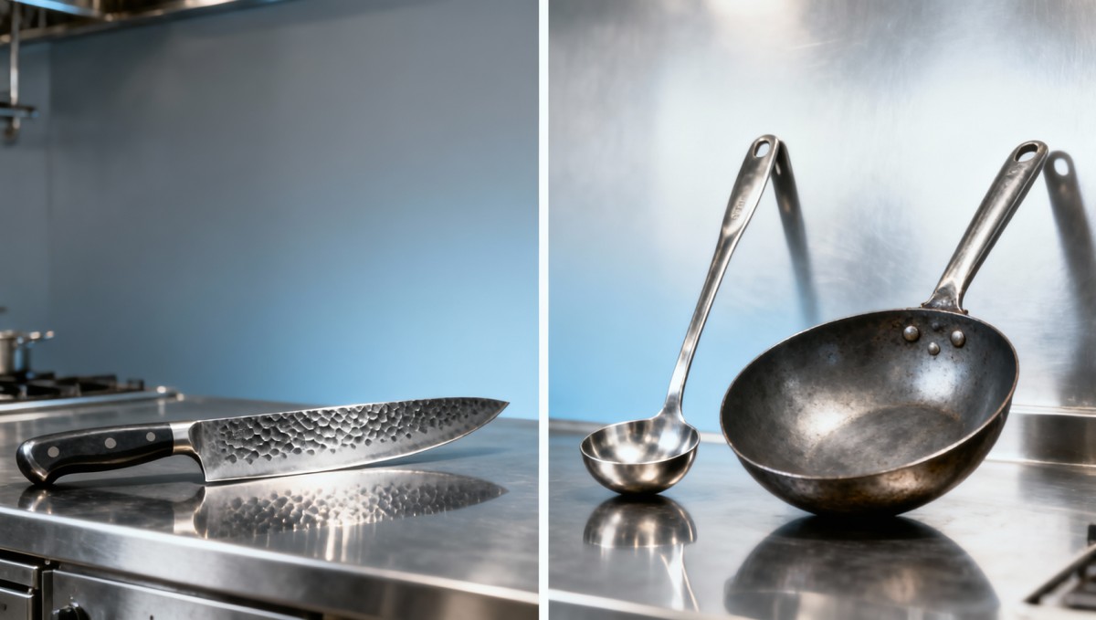 Kitchen tools for professional chefs: When forged carbon steel beats stainless — and when it shouldn’t