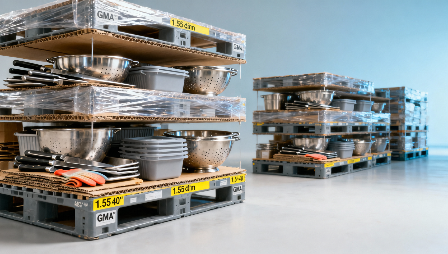 Kitchen tools bulk order: Why pallet configuration impacts both shipping cost and warehouse flow