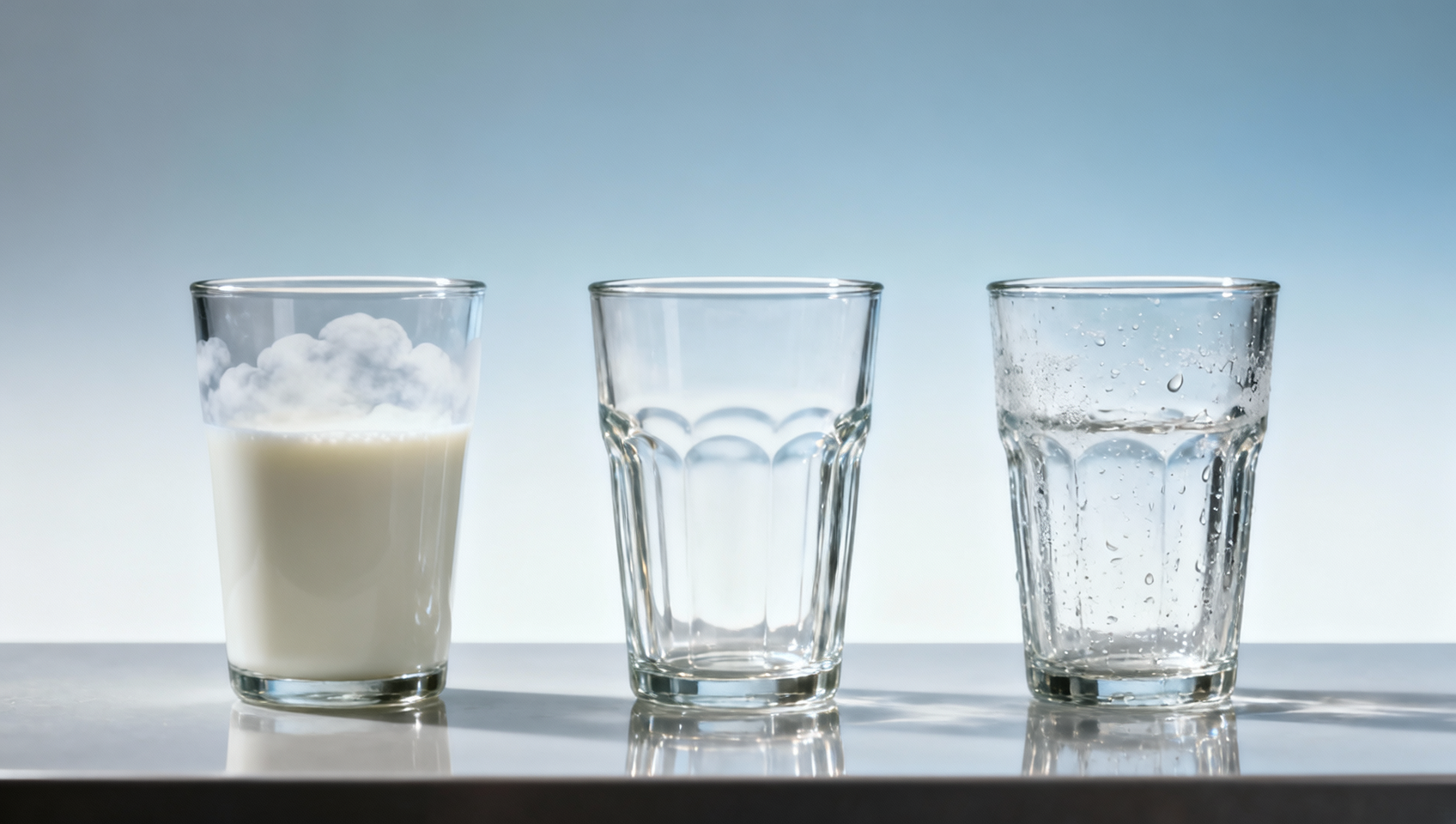 Glass milk cups clouding after just three weeks — is it detergent residue or surface etching?