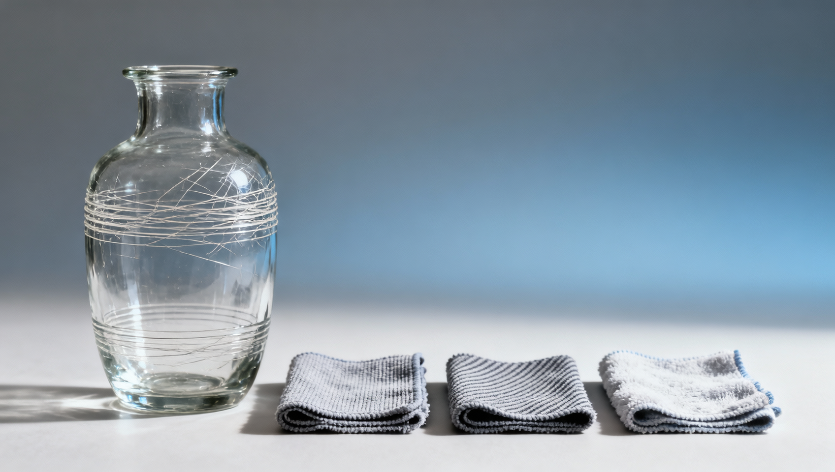 Glass home vases showing micro-scratches after dusting — does microfiber type matter more than pressure? Glass home vases showing micro-scratches after dusting — does microfiber type matter more than pressure?