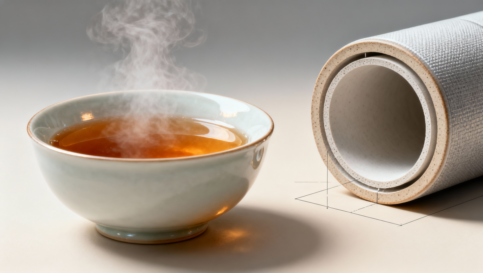 Ceramic soup bowls cool down too fast for premium dining service Ceramic soup bowls cool down too fast for premium dining service