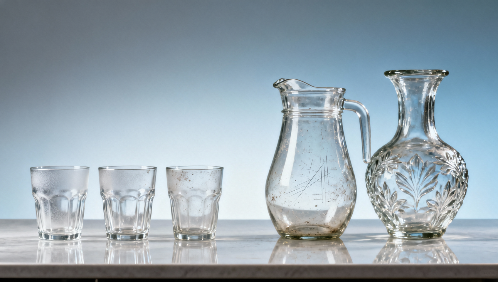 Glass drinkware shows visible wear after 500 commercial washes — what’s typical? Glass drinkware shows visible wear after 500 commercial washes — what’s typical?