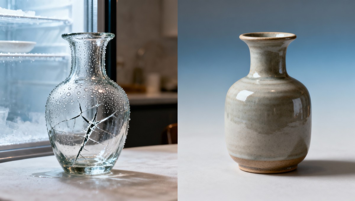 Glass flower vases shatter when moved between temperature zones — is there a safer alternative? Glass flower vases shatter when moved between temperature zones — is there a safer alternative?