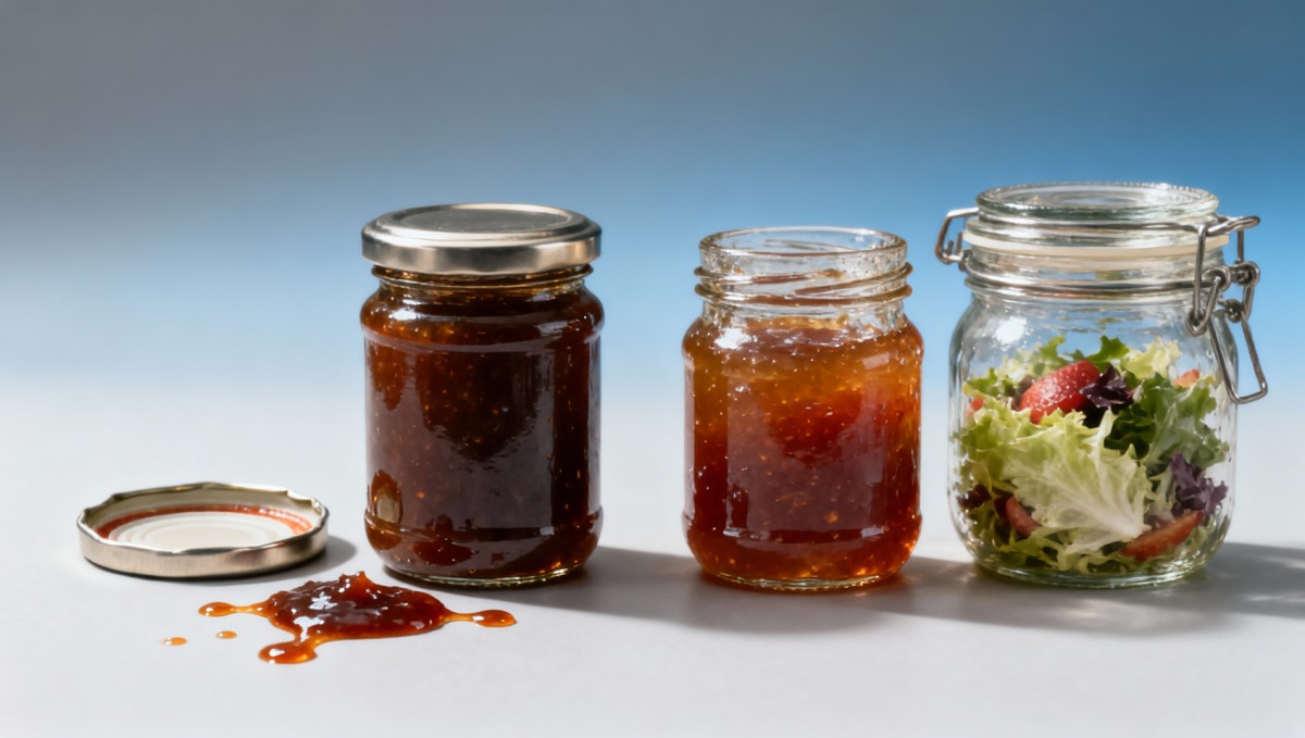 Why do some glass sauce jars leak after repeated use? Why do some glass sauce jars leak after repeated use?