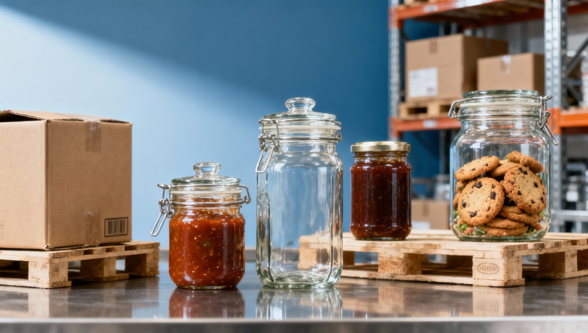 Glass salad jar factories are adding lighter formats for shipping