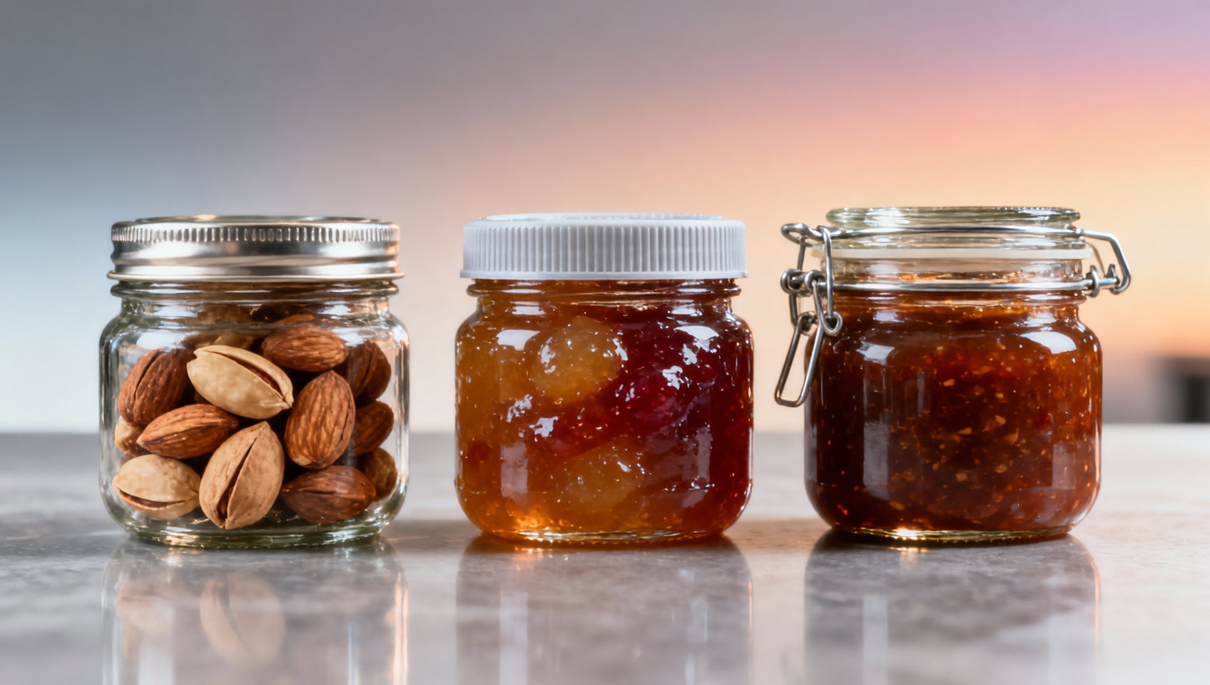 Glass nut jar closures can affect shelf appeal more than expected Glass nut jar closures can affect shelf appeal more than expected