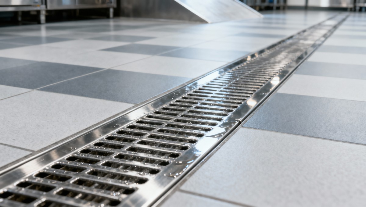 Hygienic restaurant kitchen design: Are floor drains the weakest link? Hygienic restaurant kitchen design: Are floor drains the weakest link?