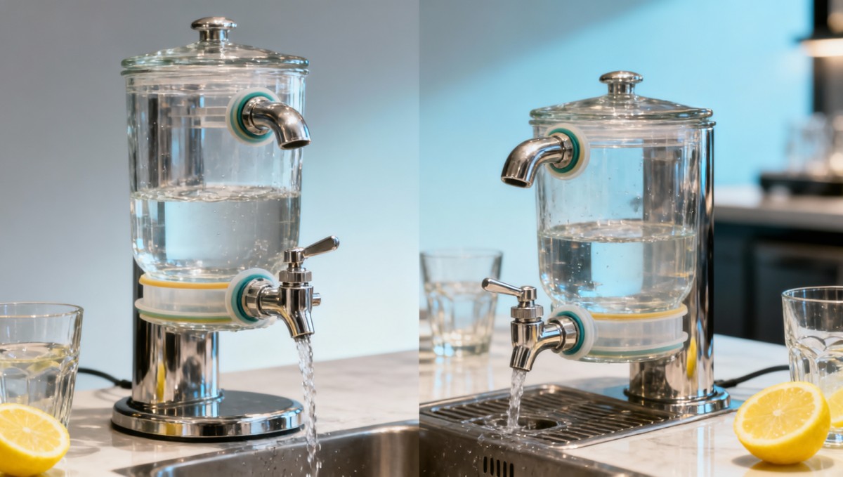 Glass water dispenser spigot problems that ruin daily use Glass water dispenser spigot problems that ruin daily use