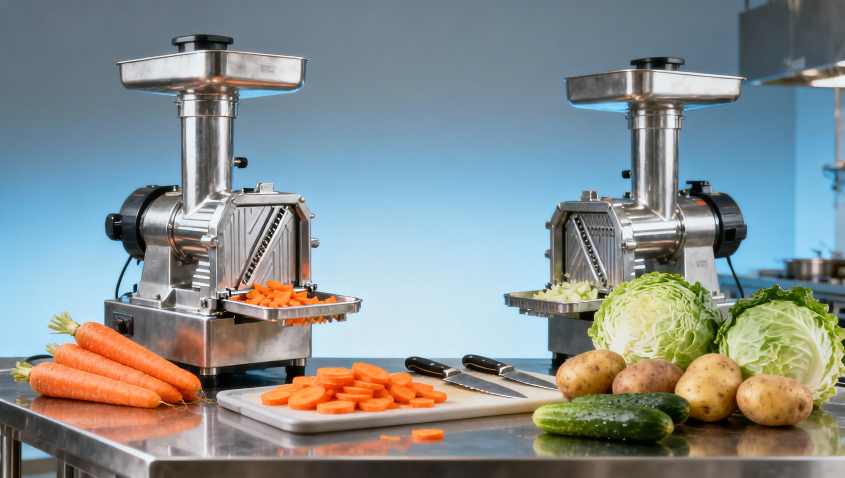 Commercial food processor or batch prep by hand: what changes Commercial food processor or batch prep by hand: what changes