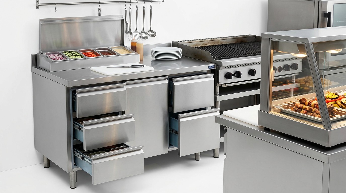 Why Refrigerated Worktable Layout Affects Kitchen Speed Why Refrigerated Worktable Layout Affects Kitchen Speed