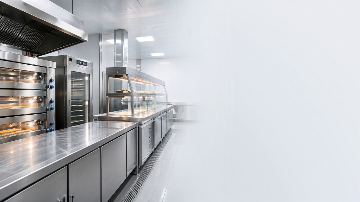 School kitchen design that works for tight serving windows
