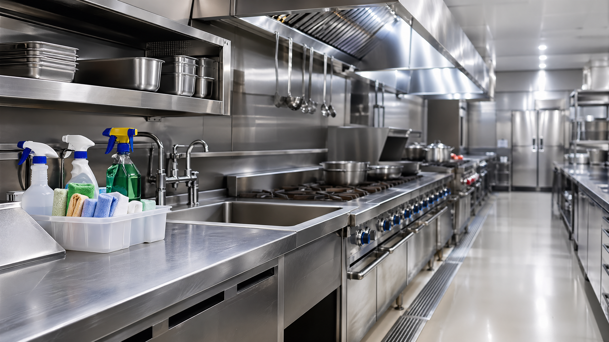 Restaurant Kitchen Cleaning Checklist That Holds Up at Rush Hour