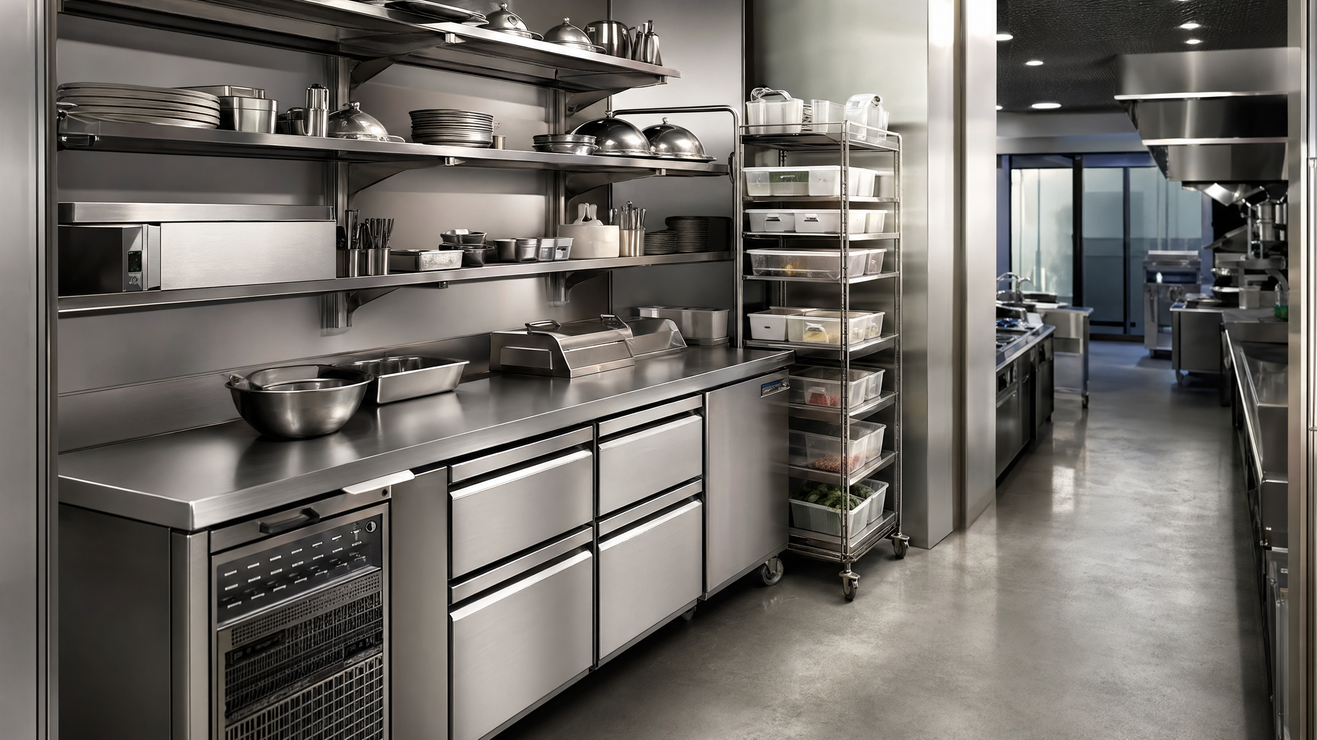Restaurant Kitchen Storage Ideas for Tight Back of House Space