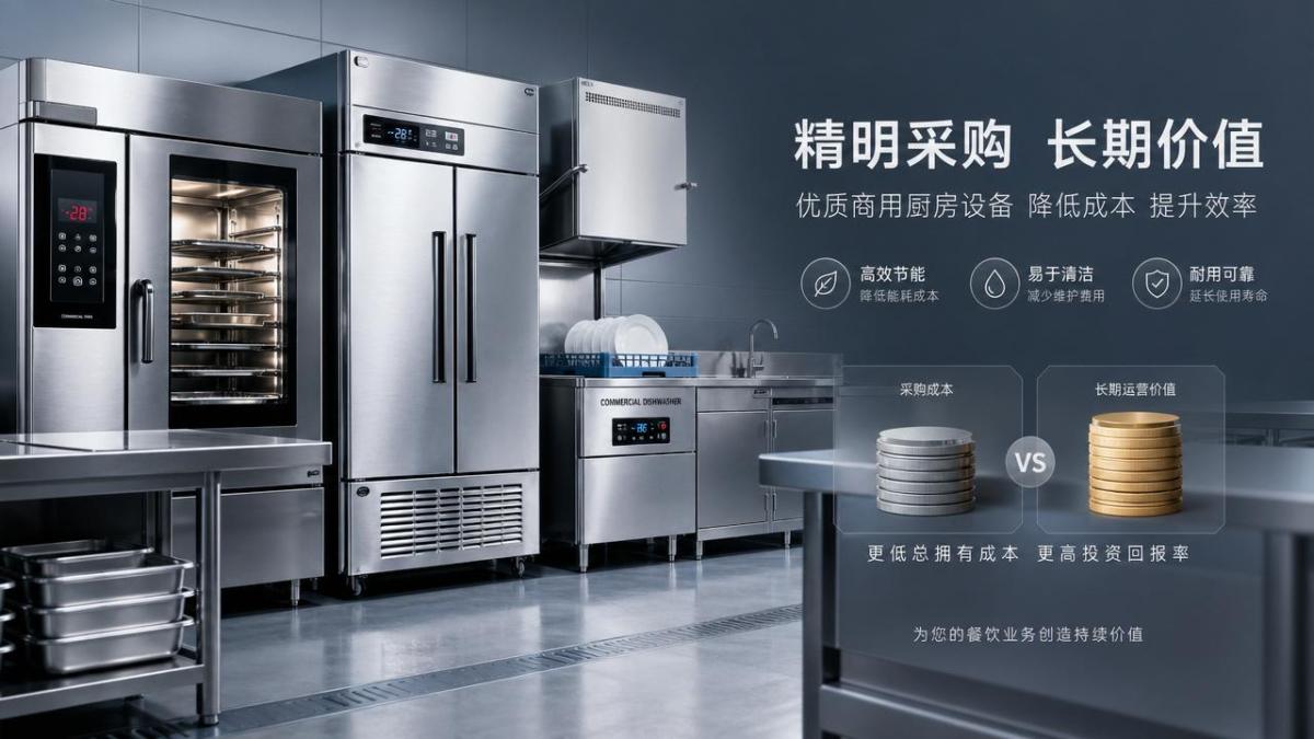 Restaurant Kitchen Equipment Cost vs Long-Term Operating Value Restaurant Kitchen Equipment Cost vs Long-Term Operating Value