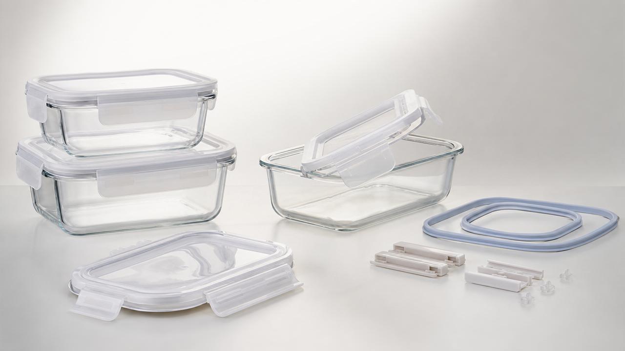 Airtight glass storage containers and the seal issue