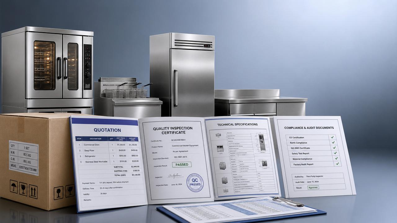 How to compare restaurant kitchen equipment wholesale quotes