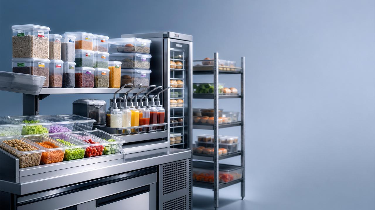 Restaurant supplies for fast food that reduce rush-hour waste