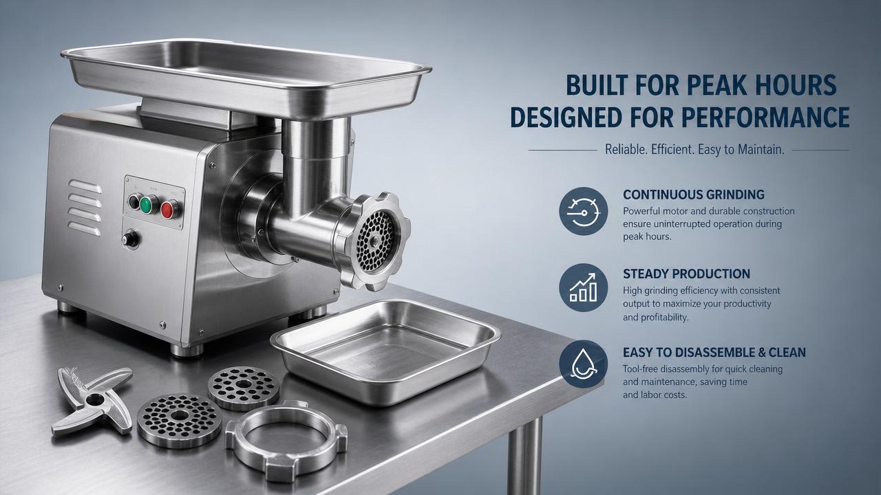 Meat Mincer buying mistakes that show up during peak hours