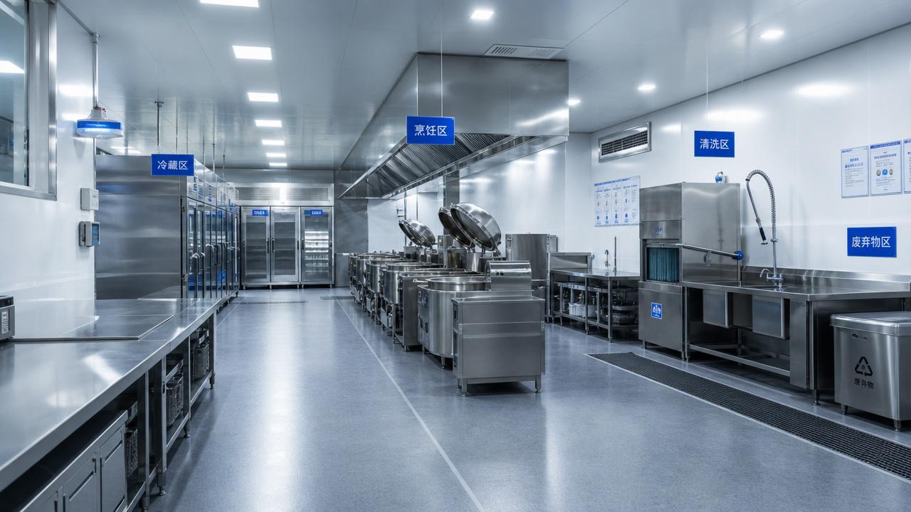 Kitchen design for hospitals where compliance shapes every layout