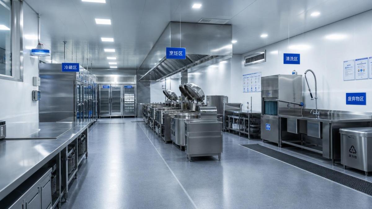 Kitchen design for hospitals where compliance shapes every layout