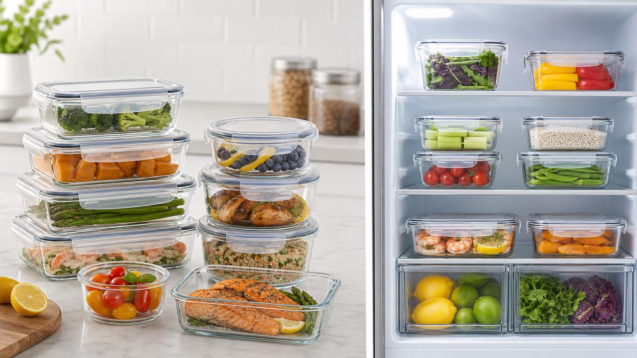 Glass storage container for food: when clarity beats plastic