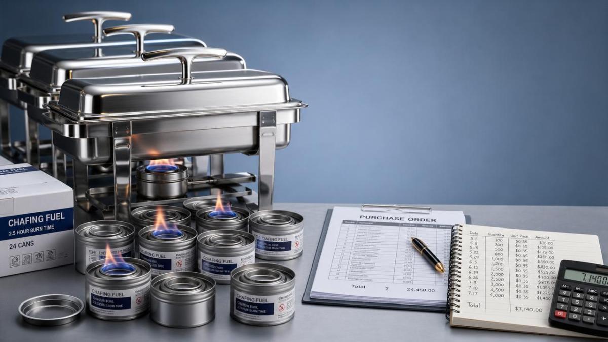 Why Chafing Dish fuel cost often gets underestimated